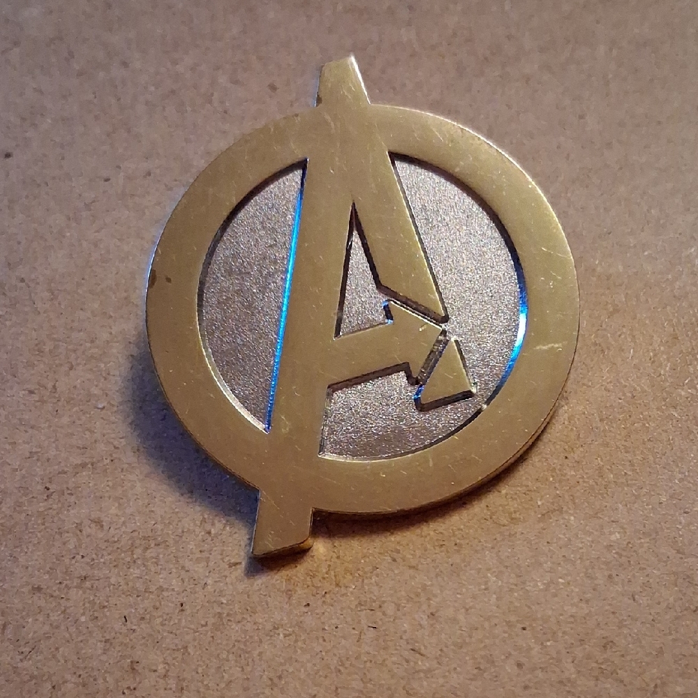 Marvel Gold Collectible Pin